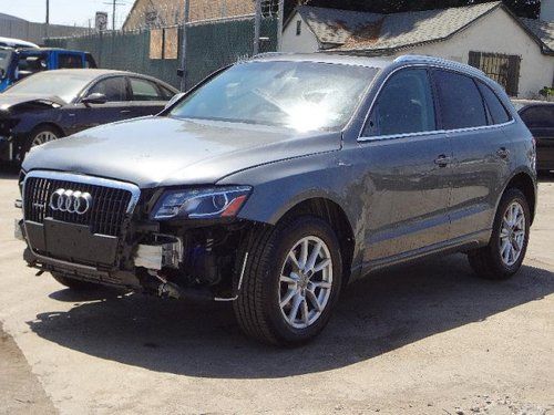 2012 audi q5 2.0 quattro premium damaged salvage only 18k miles runs! economical