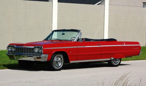 1964 chevrolet impala convertible 2-door survivor classic