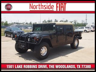 2000 am general hummer 4-passenger open top hard doors