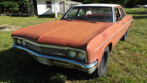 1966 chevrolet bel air base sedan 4-door 4.1l