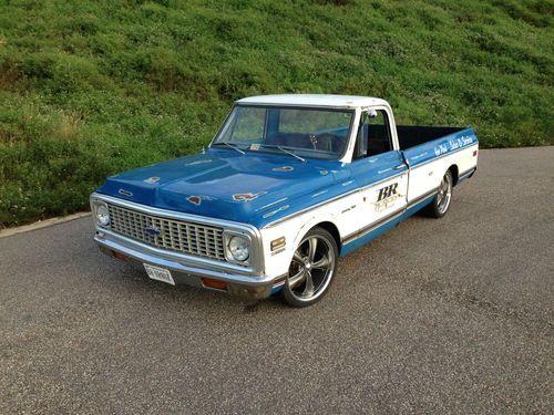 1972 chevrolet c-10 hotrod shop truck, lowered with patina