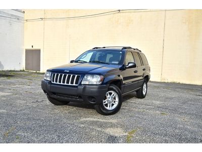 2004 jeep grand cherokee! 4x4, 4.0l, i6, auto, serviced, runs new, no reserve !