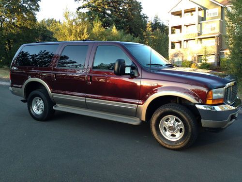 2000 ford excursion limited  4-door 7.3l diesel 133k original miles