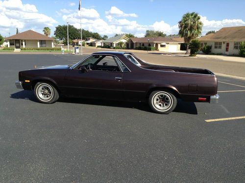 1984 chevrolet el camino conquista standard cab pickup 2-door 5.0l