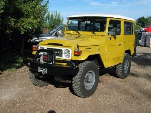 1982 toyota land cruiser fj40 very original with some upgrades