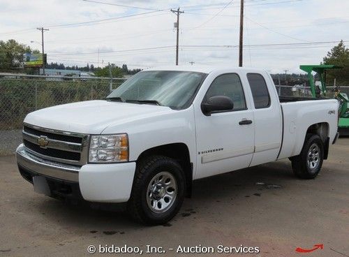 2007 chevrolet 1500 4x4 extended cab pickup truck 6' bed a/c a/t 4.8l v8 bidadoo