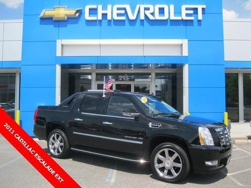 2011 cadillac escalade luxury ext v8 loaded leather chrome awd navigation camera