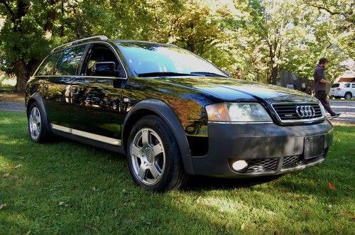 No reserve  good running, good looking 2001 audi all road 2.7 twin turbo nav, cd