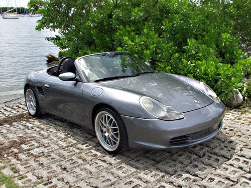 2004 porsche boxster 5 speed roadster 45k miles convertible no bmw s2000