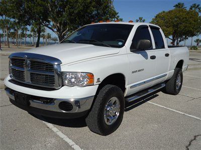 5.9 diesel slt cloth automatic 4x4 quad cab short bed nice truck fl