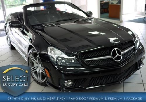 Msrp $145k sl63 pano roof p1 parktronic logic7 sat radio 14k mls