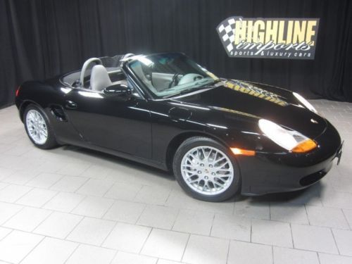 2001 porsche boxster tiptronic, 217hp, 18 sport classic wheels, only 43k miles