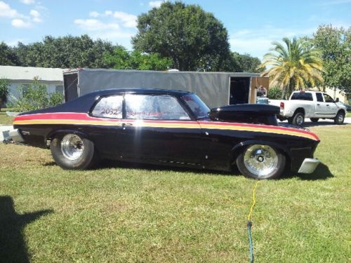 1970 chevy nova drag  race car