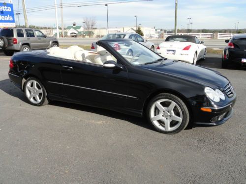 2005 mercedes-benz clk500  convertible 2-door 5.0l