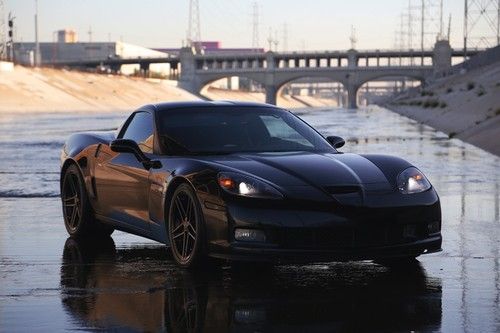 2008 chevrolet z06 3lz corvette '08 505hp 6spd nav bose black ca- high bid wins!