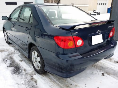 2003 toyota corolla s 5 speed