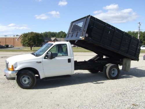 1999 ford f350 xlt drw stake body dump