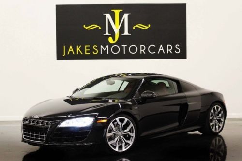 2012 audi r8 5.2 v10 r-tronic, black on red, only 5k miles, $171k msrp, loaded!!