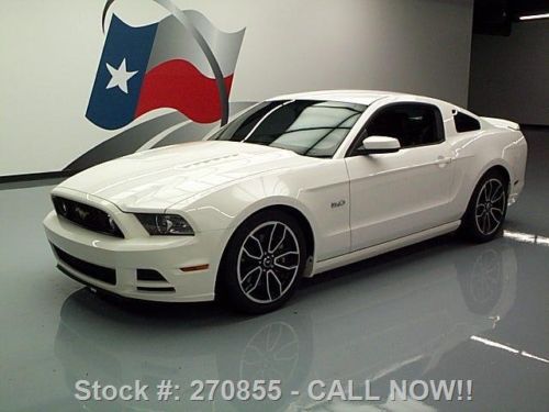 2013 ford mustang gt premium 5.0l v8 htd leather 27k mi texas direct auto