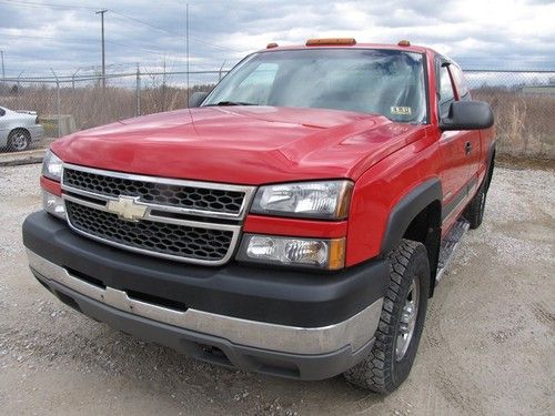 Used 2005 chevrolet chevy silverado 2500hd 4wd ext cab truck