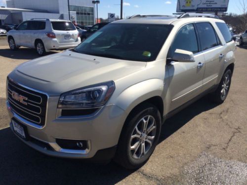 2014 gmc acadia! leather.nav.rear cam.awd.low miles! clean!