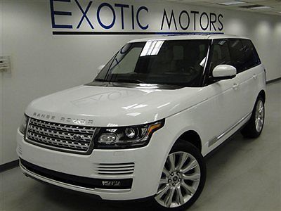 2013 rover hse supercharged awd! nav rearcam pdc ac&amp;htd-sts pano ent-pkg waranty