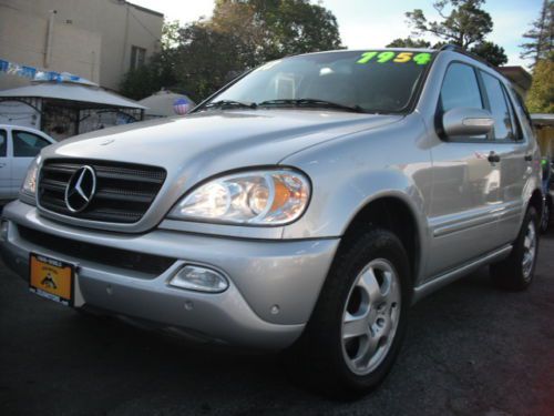 2002 mercedes-benz ml320, super clean, new tires, parking sensors!