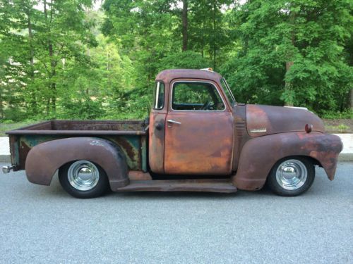 1948 chevy truck no reserve rat rod 5 window patina v8 3100 shop truck