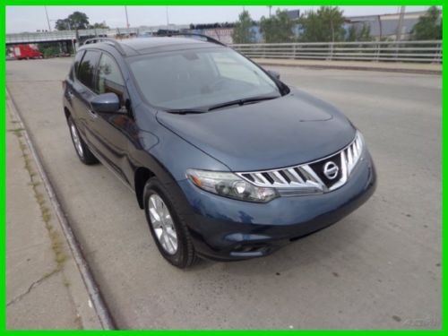 2013 nissan murano sl used 3.5l v6 24v awd suv bose rebuilt rebuildable!!