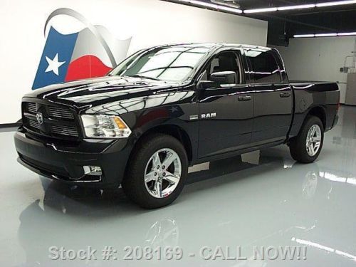 2010 dodge ram sport crew sunroof nav rear cam 20&#039;s 31k texas direct auto