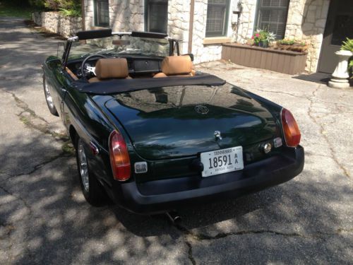 1977 mgb with overdrive, professionally restored