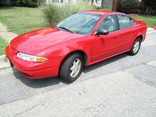 2003 oldsmobile alero gl sedan 4-door 3.4l