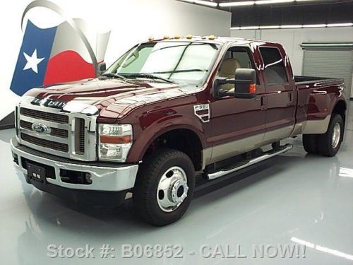 2010 ford f350 lariat crew diesel dually fx4 4x4 48k mi texas direct auto