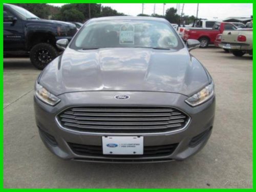 Sell Used 2013 Ford Fusion Se Front Wheel Drive 25l I4 16v Automatic Certified In Katy Texas