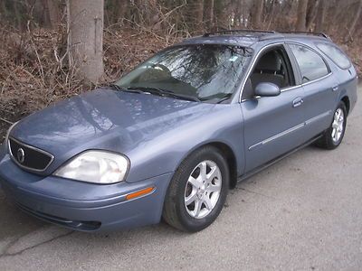 2000 mercury sable 4dr wgn gs extraseat 3ltr 6cyl w/air highbidwins