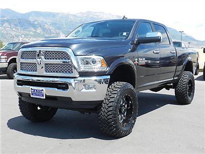 Dodge ram crew cab laramie 4x4 cummins diesel custom new lift wheels tires nav