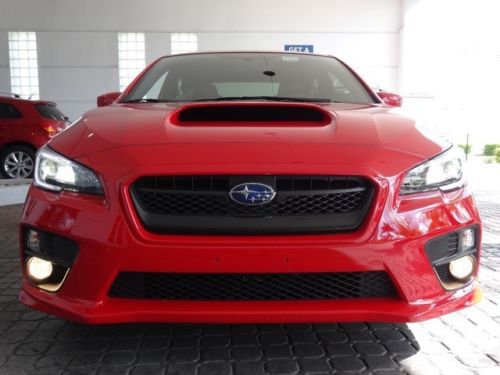 2015 subaru wrx awd turbocharged sunroof  leather back-up camera warranty