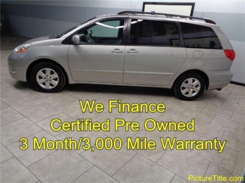 07 sienna xle limited leather tv dvd certified warranty we finance texas