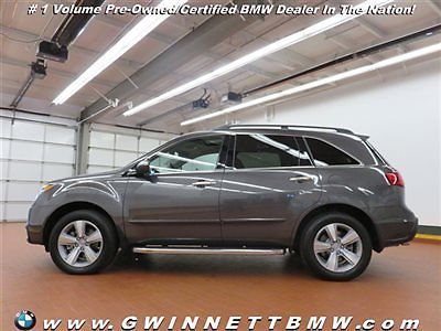 Awd 4dr tech pkg low miles suv automatic gasoline 3.7l v6 cyl grigio metallic