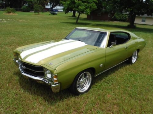 1971 chevelle resto mod 540 big block 750 hp * low reserve * 1968 1969 1970 1972