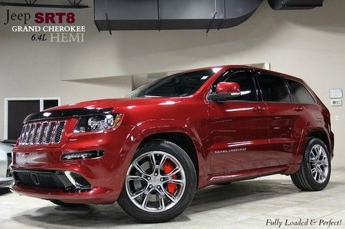 2012 jeep grand cherokee srt8 luxury group srt audi panoroof 9k miles loaded wow