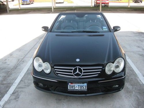 2004 mercedes benz clk 500 **very nice convertible** no reserve