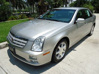 Florida 2006 cadillac sts 22,989 miles navigation clean carfax no reserve !!