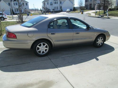 2002 mercury sable ls premium sedan--leather, sunroof,