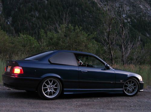 1995 bmw m3, avus blue, coupe, 5 speed, supercharged and intercooled, fine tuned