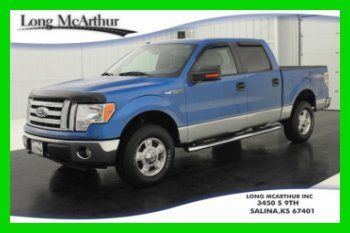 2010 5.4 v8 supercrew 4x4 microsoft sync! 38k low miles sat radio we finance!