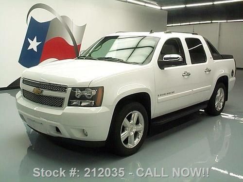 2008 chevy avalanche ltz sunroof nav rear cam dvd 51k texas direct auto