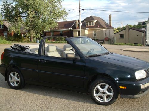 1999 volkswagen cabrio convertible runs great