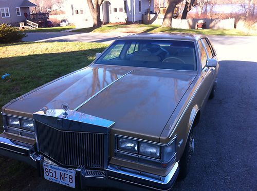 1985 cadillac seville base sedan 4-door 4.1l