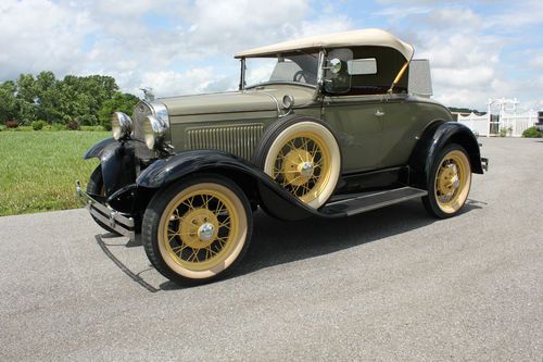 1931 ford deluxe model a roadster